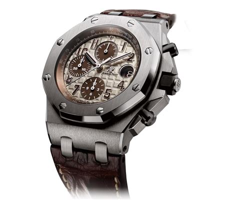 Audemars Piguet Royal Oak Offshore “Safari” In Stainless Steel.